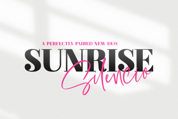 A Designer's Review of the Sunrise Silencio Duo Font
