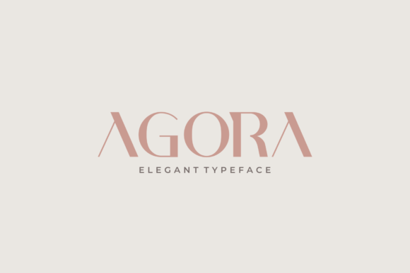 Agora: An Elegant Serif Font for Professional Branding