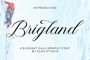 Brigland Font: A Charming Handwritten Typeface for Modern Brands