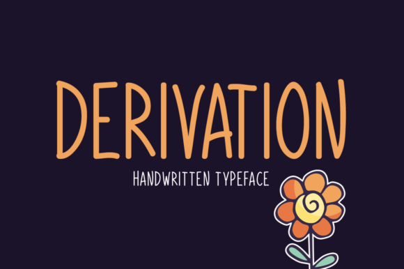 Derivation Font: A Creative Handwritten Asset for Modern Marketing Campaigns