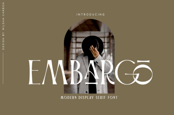 Embargo: A Neat and Elegant Serif Font for Digital Design