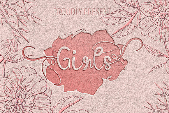 Girls: A Font for Creating Gorgeous Editorial Designs