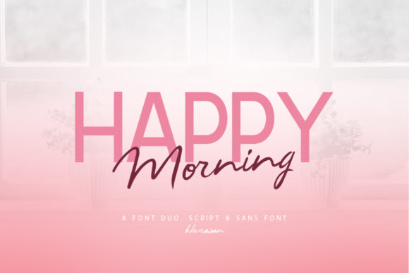 Happy Morning: The Elegant Handwritten Font for Modern Marketing