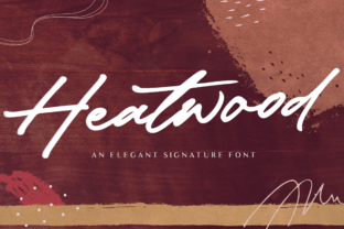 Heatwood Font: A Typeface That Upgrades Your Brand Presence