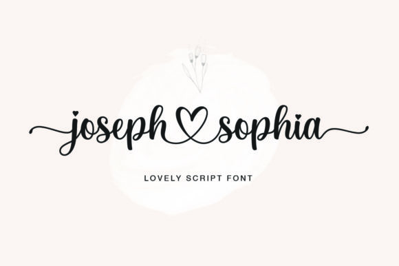 Joseph Sophia: A Premium Script Font for Editorial Elegance