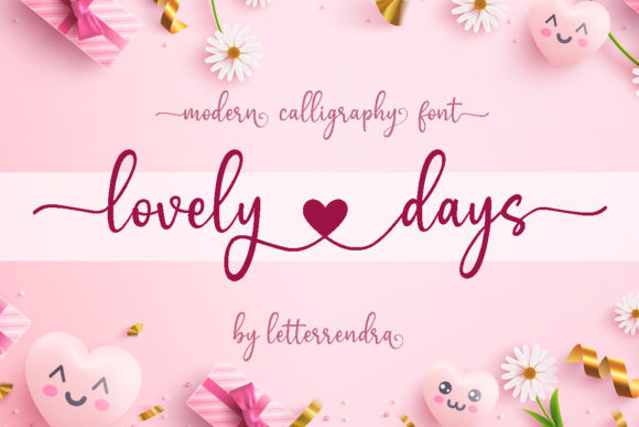Lovely Days Font: A Designer's Review of This Romantic Script