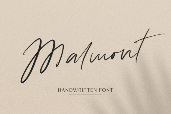 Malmont: The Handwritten Font for Modern Marketing Campaigns