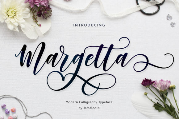 Margetta Font: A Modern Handwritten Typeface for Crafters