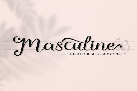 Masculine: A Classic Handwritten Font for Authentic Business Branding