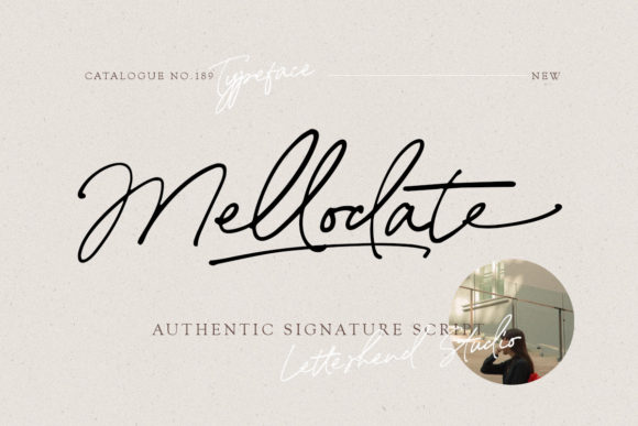 Mellodate: The Romantic Script Font for Editorial Storytelling