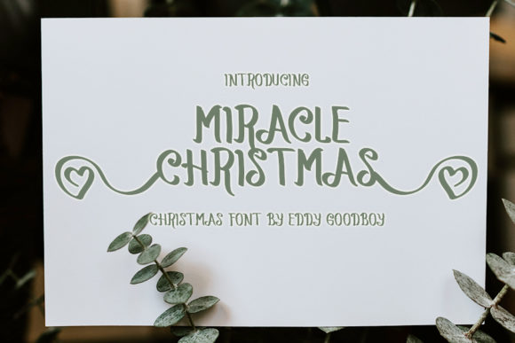 Miracle Christmas: The Whimsical Script Font for Captivating Campaigns