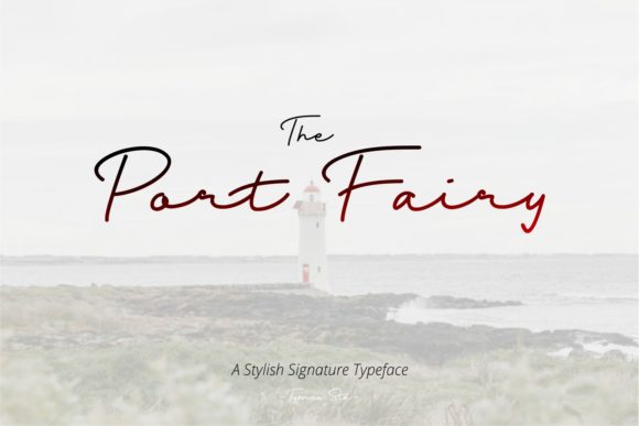 Port Fairy: A Modern Monoline Script Font for Editorial Design