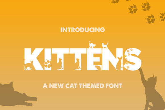 Reviewing Kittens Silhouette: A Sans Serif Font for Editorial Elegance