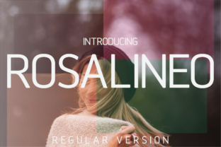 Rosalineo Regular: The Helvetica Homage for Modern Design