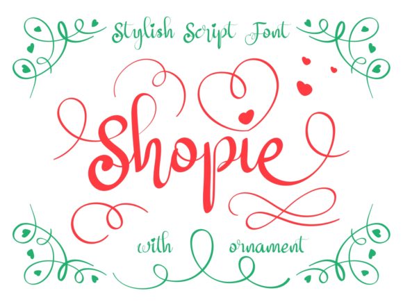 Shopie: A Delicate Script Font for Editorial Design