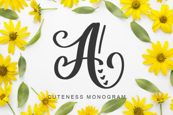 The Amorah Monogram Font: Your Secret Tool for Elegant Handmade Products