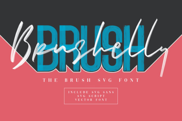 The Brushelly Brush Font for Editorial Clarity and Style