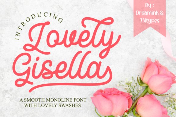 The Lovely Gisella Font for Authentic Marketing Design