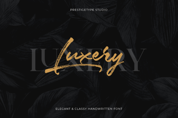The Luxery Font: A Beautiful Typographic Tool for Creators