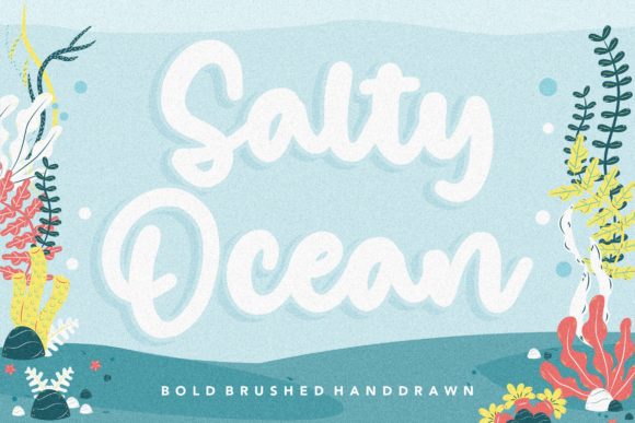 The Salty Ocean Font for Consistent Brand Design