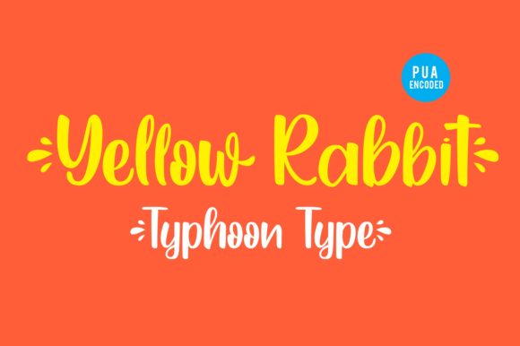 Yellow Rabbit: A Friendly Handwritten Font for Crafters
